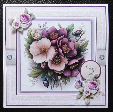 Winter Hellebores by Davina Rundle