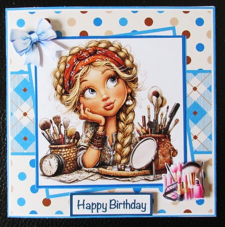 Make Up Beauties #2 Mini Kit 7x7 by Davina Rundle
