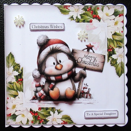 Whimsical Christmas Penguin Mini Kit by Davina Rundle