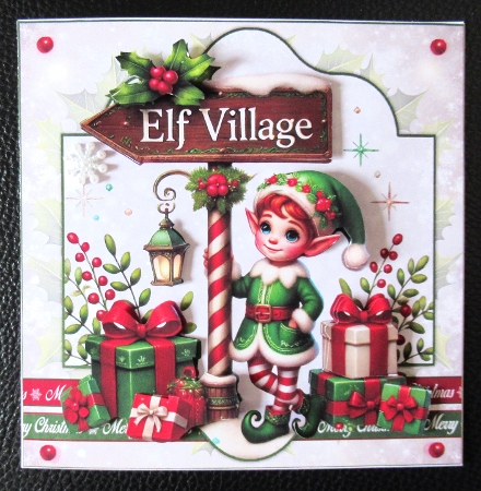 Christmas Sign Post Mini Kit 4 by Davina Rundle