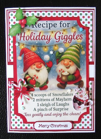 CHRISTMAS RECIPES set 2 - 5x7 by Davina Rundle