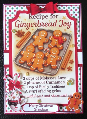 CHRISTMAS RECIPES set 2 - 5x7 by Davina Rundle