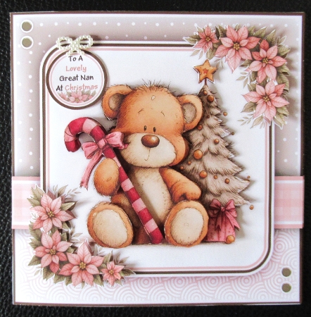 Christmas Tree Teddy Mini Kit by Davina Rundle
