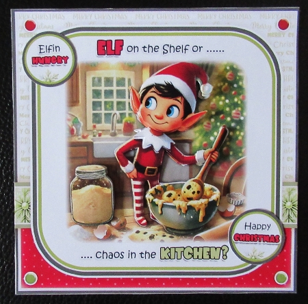 Chaos In The Kitchen Mini Kit by Davina Rundle