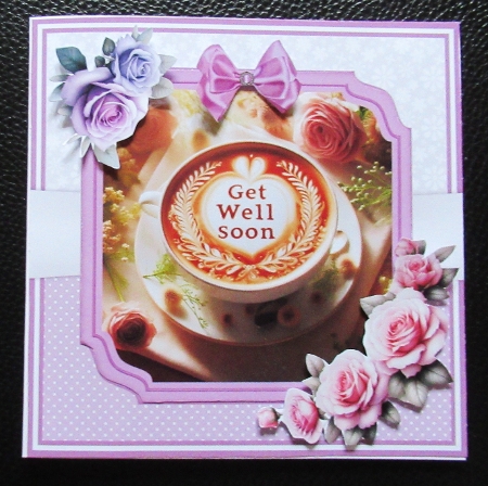 COFFEE GREETINGS 6x6 5x7 by Davina Rundle