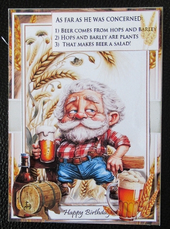 Hops And Barley Mini Kit  by Davina Rundle
