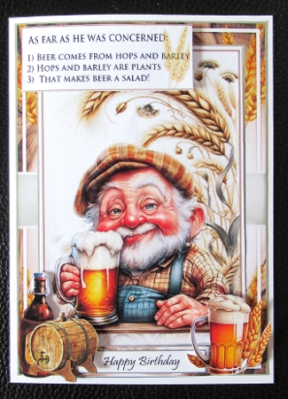 Hops And Barley Mini Kit  by Davina Rundle