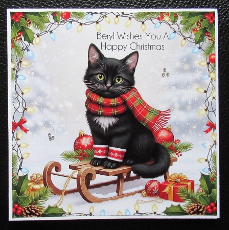 Sleigh Cats 1 by Davina Rundle