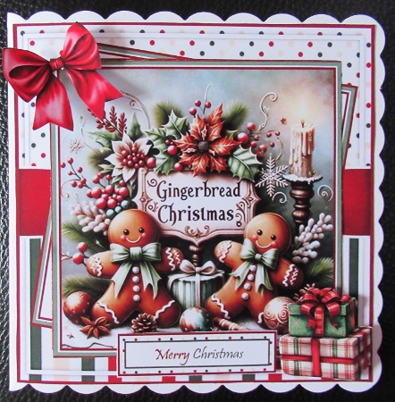 Gingerbread Christmas Mini Kit by Davina Rundle