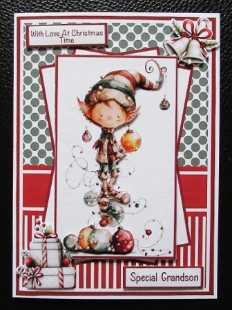 Quirky Elf Mini Kit 5x7 by Davina Rundle