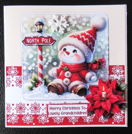 Adorable Snowman  Mini Kit by Davina Rundle