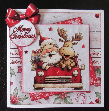 Santa & Reindeer Mini Kit by Davina Rundle