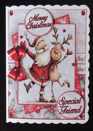 Santa & Reindeer Mini Kit by Davina Rundle