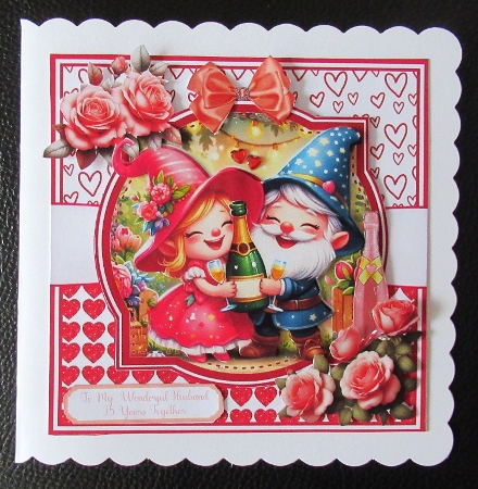 REQUEST - CORAL ANNIVERSARY 6x6 5x7 by Davina Rundle