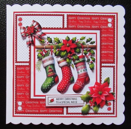 A Trio of Christmas Stockings by Davina Rundle