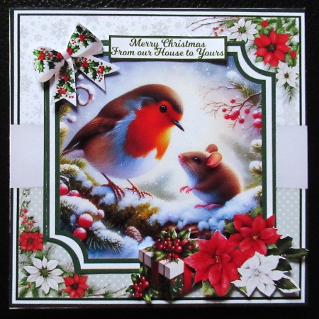 CHRISTMAS FRIENDS 6x6 5x7 by Davina Rundle
