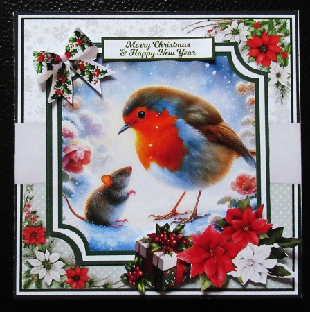 CHRISTMAS FRIENDS 6x6 5x7 by Davina Rundle