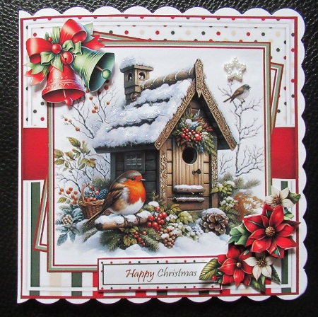 Winter Bird House Mini Kit by Davina Rundle