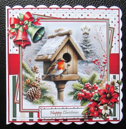 Winter Bird House Mini Kit by Davina Rundle