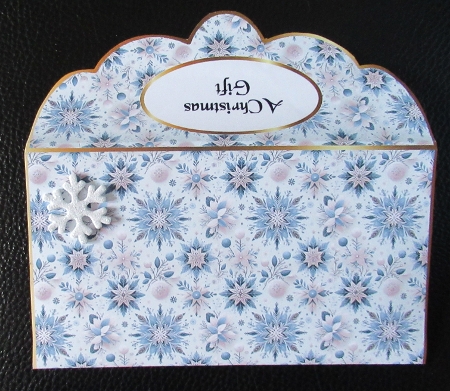 money wallet 5 snowflakes by Davina Rundle