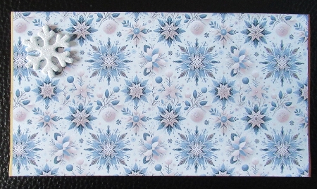 money wallet 5 snowflakes by Davina Rundle