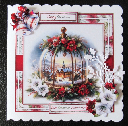 Christmas Glass Dome Mini Kit by Davina Rundle