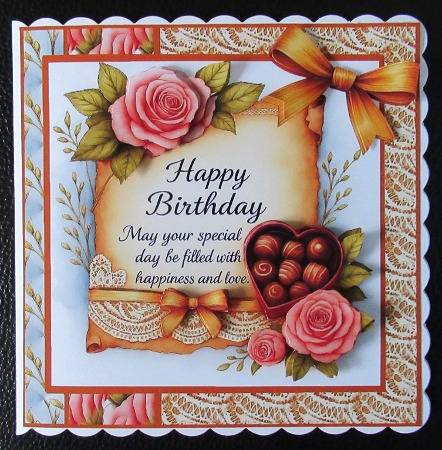 A chocolate box design by Davina Rundle