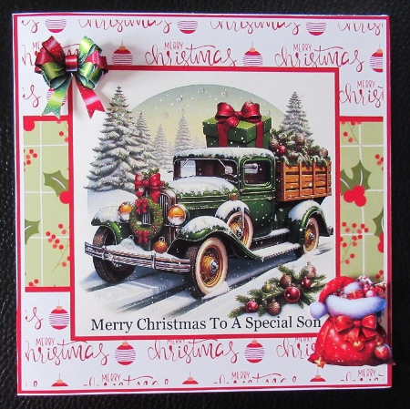 Christmas Trucks 1 by Davina Rundle