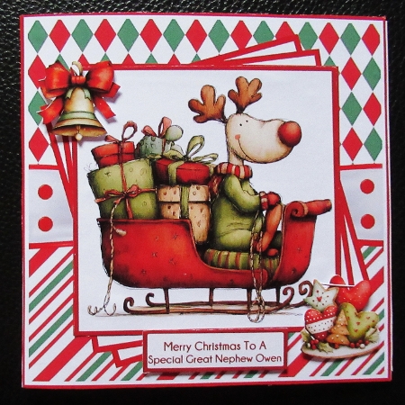 Whimsical Christmas #7 Mini kit 7x7 by Davina Rundle