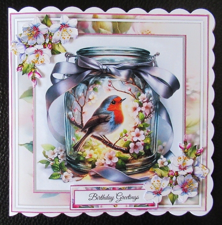 Apple Blossom Robin Mini Kit  by Davina Rundle