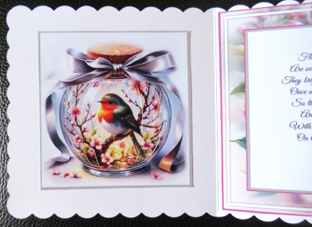 Apple Blossom Robin Mini Kit  by Davina Rundle