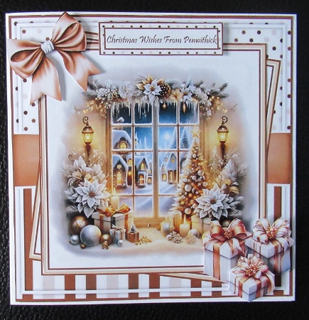 Festive Window Mini Kit by Davina Rundle