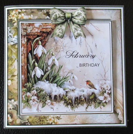 Snowdrops - Mini Kit 6x6 by Davina Rundle