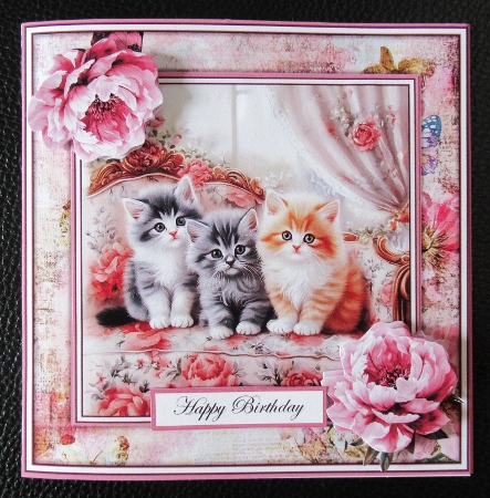 Lounche Cats - Mini Kit 6x6 by Davina Rundle