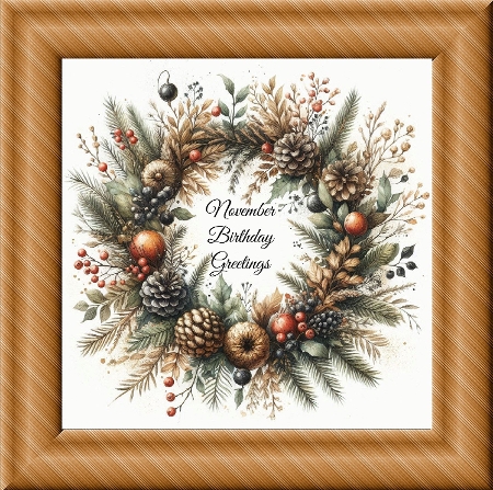 Winter wreath  by Davina Rundle