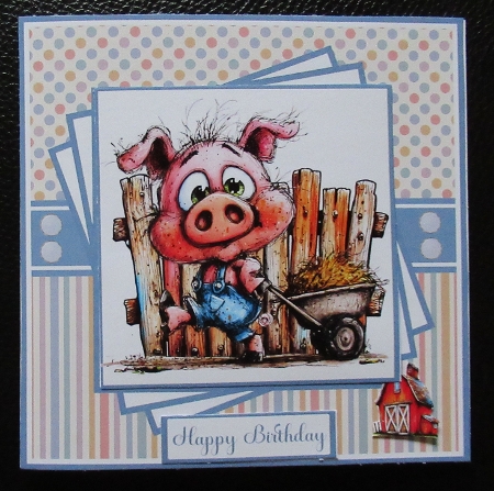 On The Farm Mini Kit 6x6 (4) by Davina Rundle