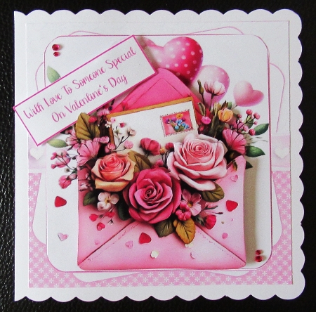 6x6 love letters choice of four mini kit by Davina Rundle