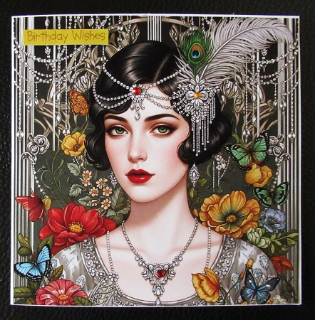 Vintage Lady 3 by Davina Rundle
