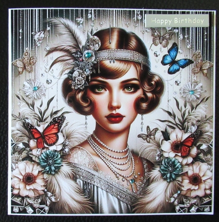 Vintage Lady 3 by Davina Rundle