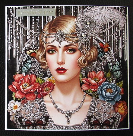 Vintage Lady 3 by Davina Rundle