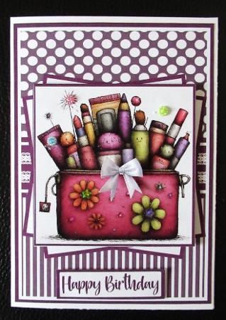 Happy Birthday Mini Kit 5x7 (3) by Davina Rundle