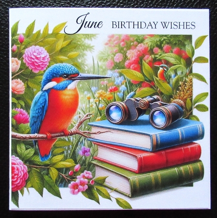 20+ birdwatching books and binoculars by Davina Rundle