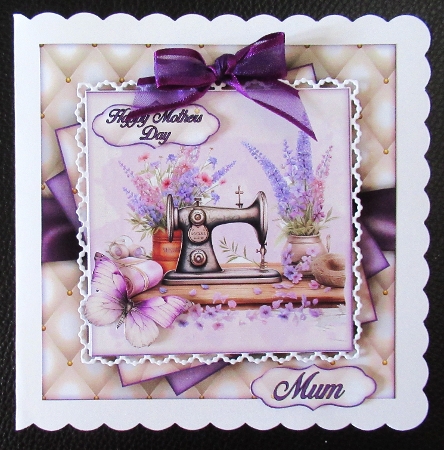 Purple Sewing Mini Kit by Davina Rundle