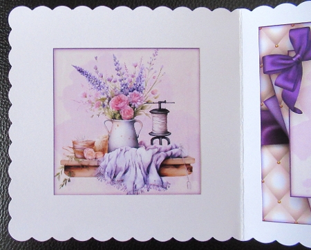 Purple Sewing Mini Kit by Davina Rundle