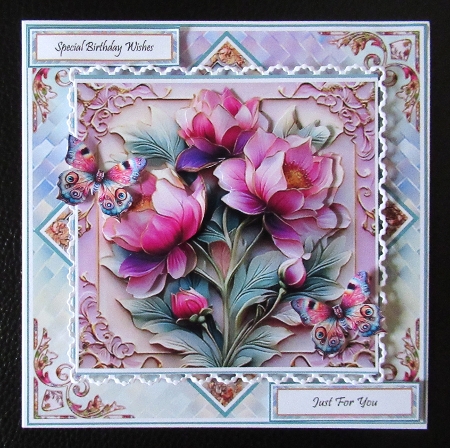 Art Nouveau Flowers Mini Kit  by Davina Rundle