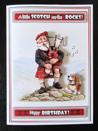 A Little Scotch On The Rocks! (Birthday) by Davina Rundle