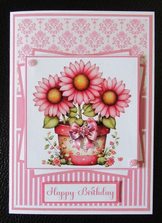 Cozy Garden Pots Mini Kit 5x7 (3) by Davina Rundle