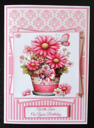 Cozy Garden Pots Mini Kit 5x7 (3) by Davina Rundle