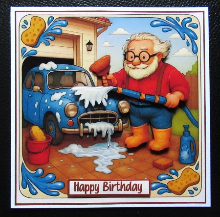 Car wash Charlie by Davina Rundle