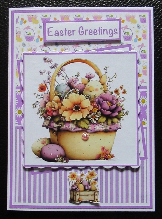 Easter Baskets #1 Mini Kit 5x7 (4) by Davina Rundle